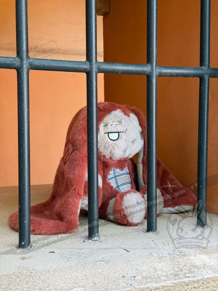 Plushie Dreadfuls Antisocial Personality Disorder Rabbit V2 - Soft Stuffed Animal Toy for Mental Health Awareness, Comfort & Therapy | Perfect Gift for Anxiety Relief, PTSD Support & Emotional Healing