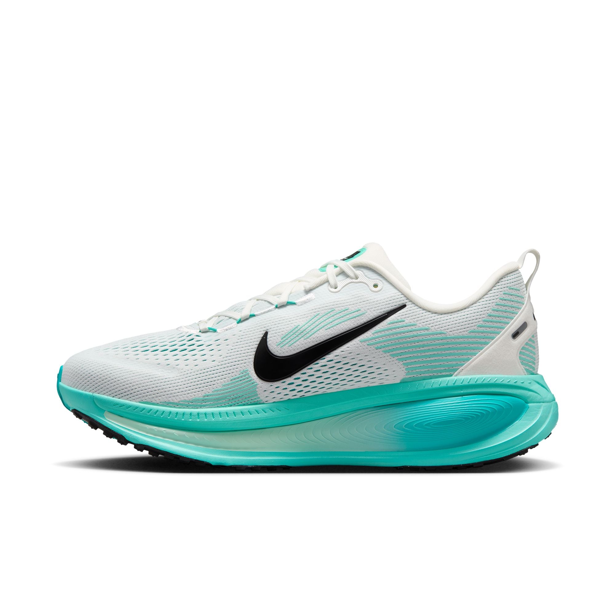 Nike Men's Vomero 18 Running Shoes - Summit White/Dusty Cactus/Geode Teal/Black - Lightweight Cushioned Sneakers for Jogging, Gym Workouts & Everyday Wear