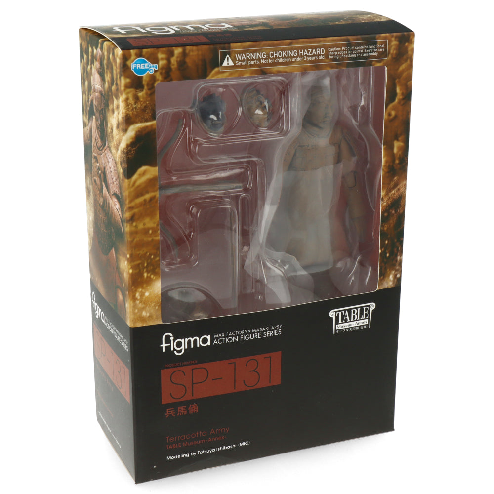 Figma SP 131 Terracotta Army Figure - Table Museum Collection | Ancient Chinese Warrior Statue for Collectors & History Enthusiasts | Perfect for Home Decor, Office Display & Gift Giving