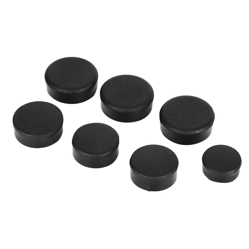 Motorcycle Frame Hole Plugs - 7Pcs Rubber Waterproof for Bike Maintenance