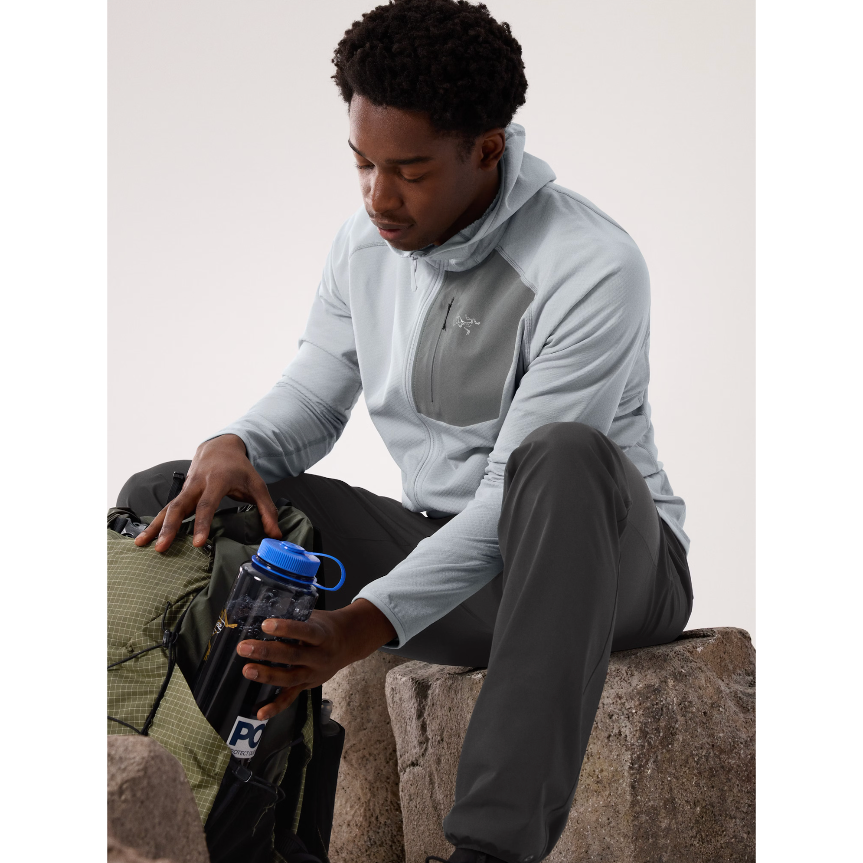Arc'teryx Men's Delta Hoody - Lightweight Fleece Jacket for Hiking, Camping & Outdoor Adventures | Breathable & Comfortable Midlayer for Cold Weather