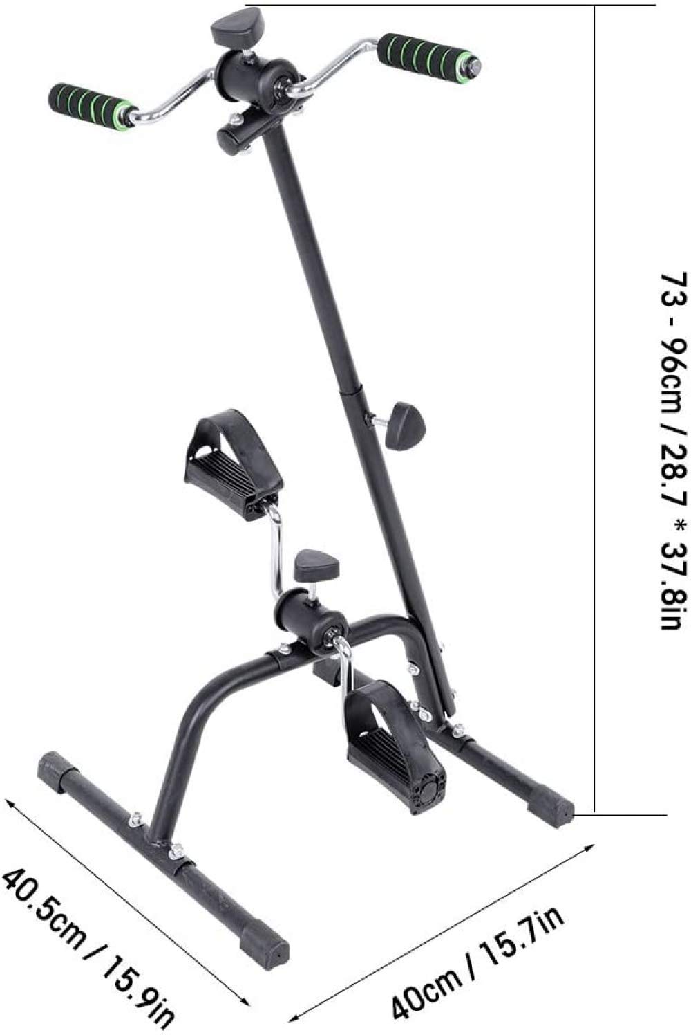 Portable Mini Exercise Bike for Home Workout - Arm & Leg Trainer with LCD Display - Ideal for Seniors & Physical Therapy - Compact Indoor Cycling Equipment for Small Spaces