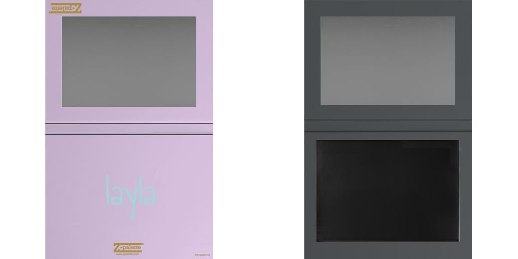 Custom Extra Large Z Palette - Magnetic Makeup Palette for Eyeshadows & Blush - Perfect for Professional Makeup Artists & Travel