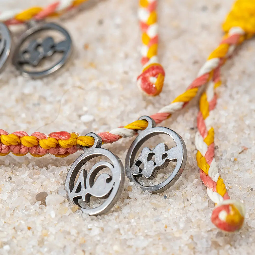 4Ocean September 2024 Limited Edition Clownfish Beaded Bracelet - Eco-Friendly Ocean Conservation Jewelry for Women & Men - Perfect for Beach, Travel & Everyday Wear
