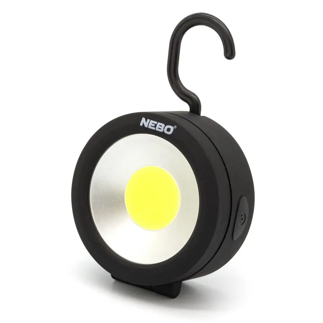 Nebo 220 Lumen Rechargeable LED Angle Light - Bright Flashlight for Camping, Hiking, Emergency & Outdoor Activities