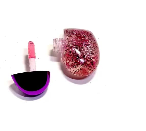 Long-Lasting Moisturizing Lip Oil Gloss - Heart Shaped, Pink Tinted Lip Gloss for Hydration & Shine | Perfect for Daily Wear, Date Night & Special Occasions