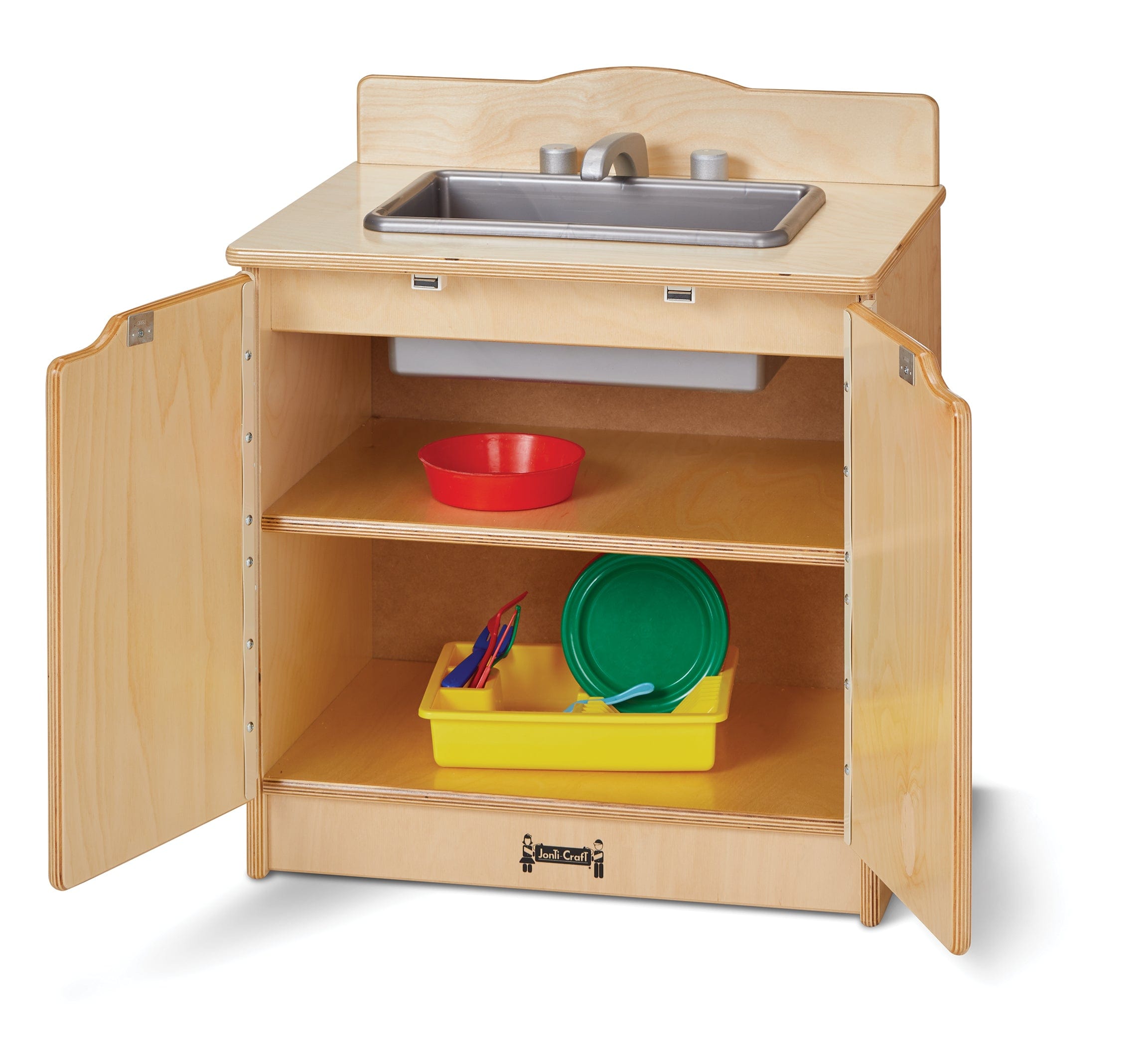 Jonti Craft 4-Piece Toddler Gourmet Kitchen Playset - Pretend Play Cooking Toy for Kids, Perfect for Preschool Learning & Role-Playing Fun at Home or Classroom
