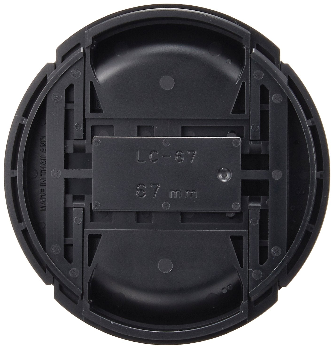 Nikon LC-67 Snap-On 67mm Front Lens Cap for DSLR & Mirrorless Cameras - Protects Camera Lenses from Dust & Scratches