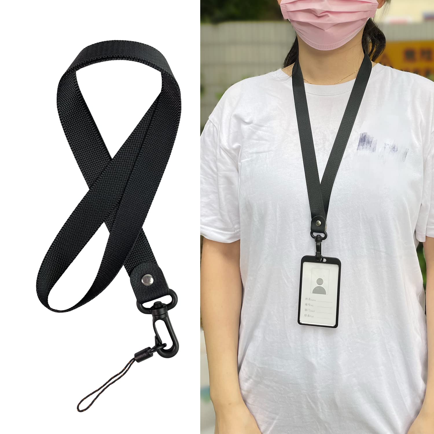Wrist & Neck Lanyards for ID Badges & Keys