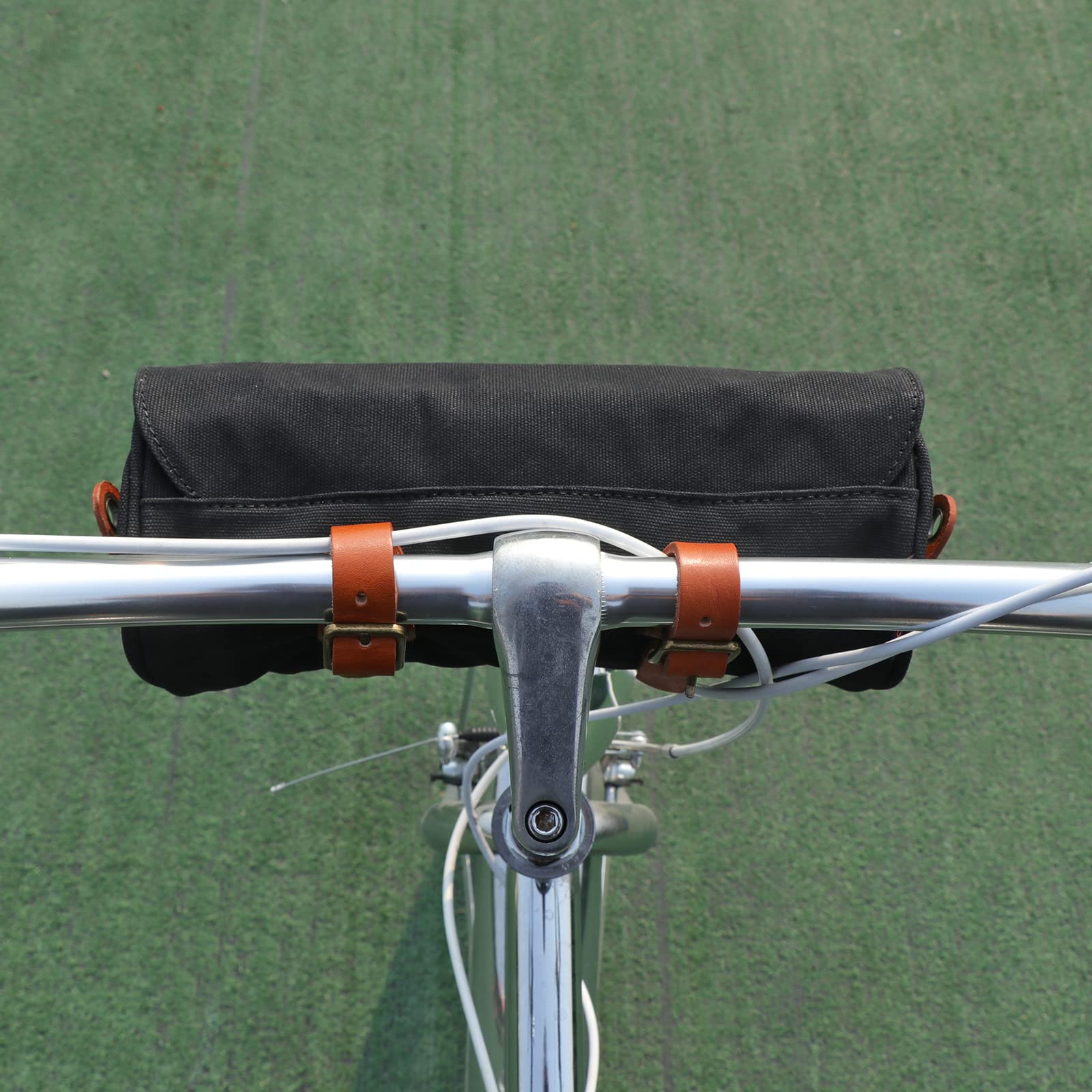 TOURBON Waterproof Bike Saddle Bag - Bicycle Seat Pouch for Phone, Tools & Accessories - Handlebar Storage for Cycling, Commuting & Outdoor Adventures