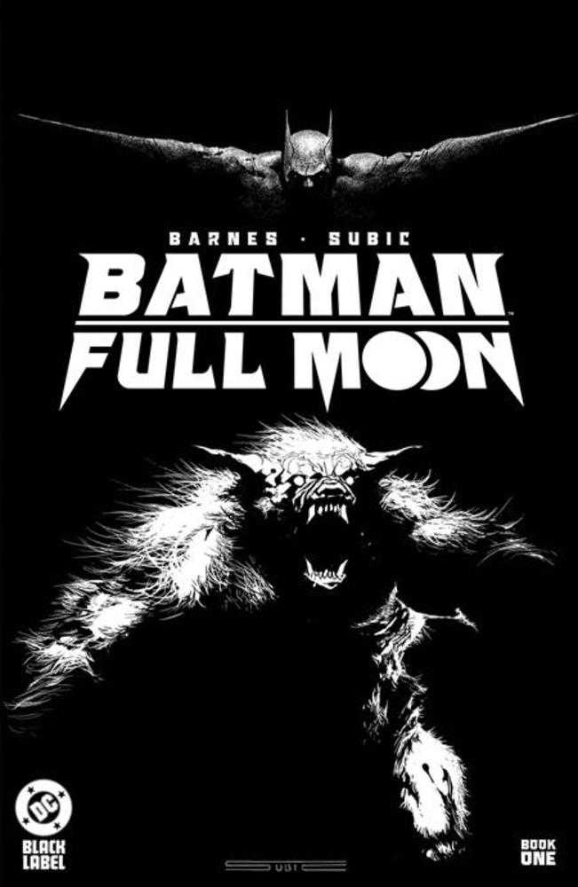 Batman Full Moon #1 (Of 4) Cover A Stevan Subic Glow In The Dark Comic Book - Mature Readers Collection - Perfect for Night Reading & DC Comics Fans