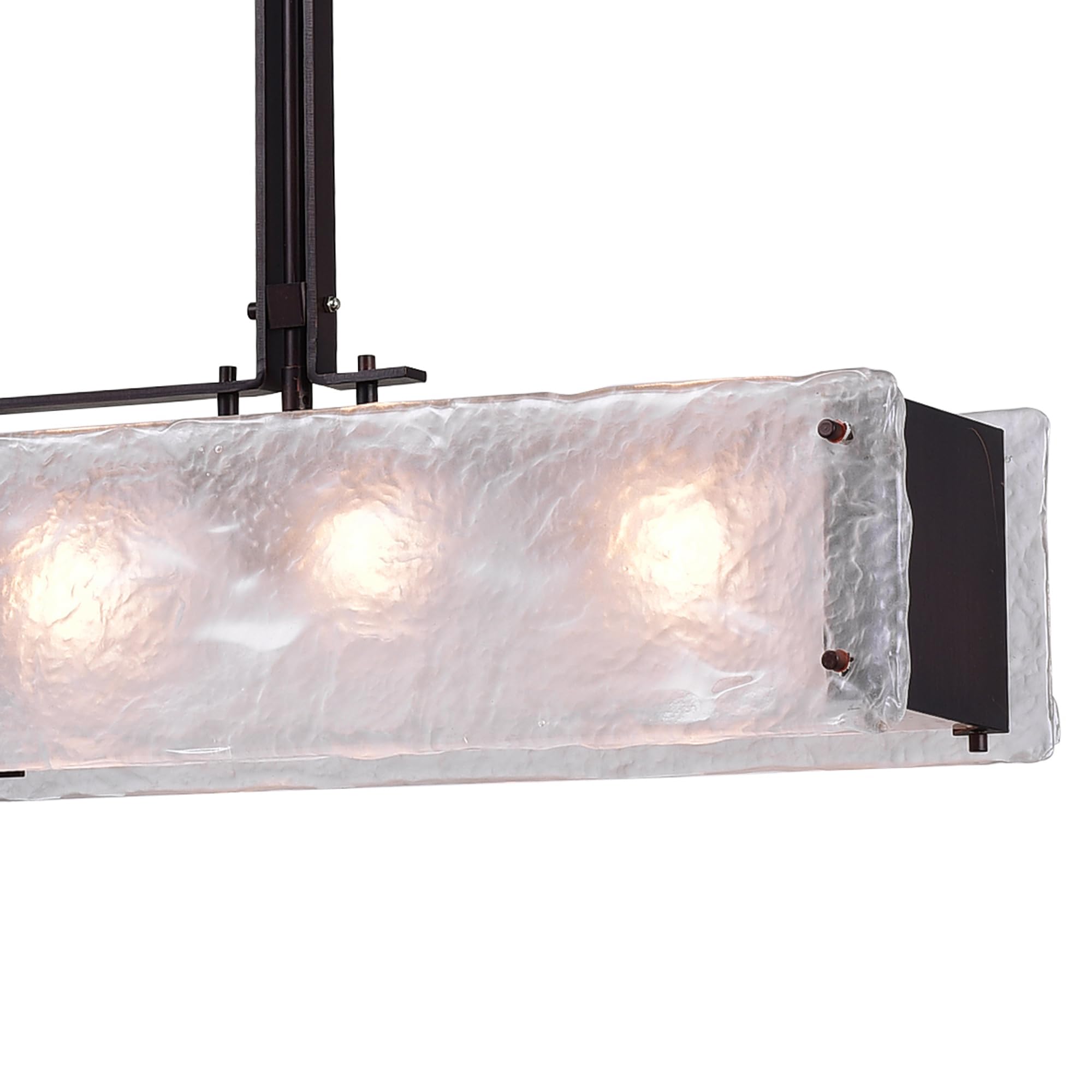 Modern Black Metal Chandelier with 6 Lights - CWI Lighting Assunta Contemporary Ceiling Fixture for Dining Room, Living Room & Bedroom Lighting