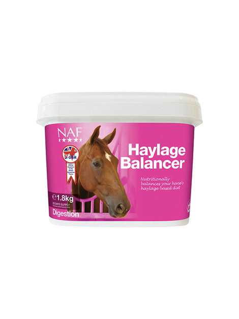 NAF Haylage Balancer for Horses - Premium Digestive Support Supplement for Optimal Gut Health | Ideal for Performance Horses & Senior Equines