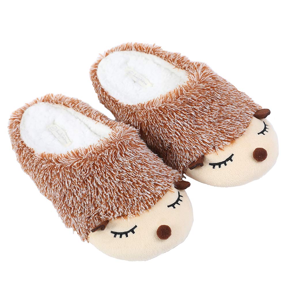 Fluffy Rainbow Unicorn Slippers for Women - Soft Anti-Slip House Shoes, Cute Unicorn Gifts for Girls & Teens - Perfect for Indoor Comfort, Lounge Wear & Birthday Presents