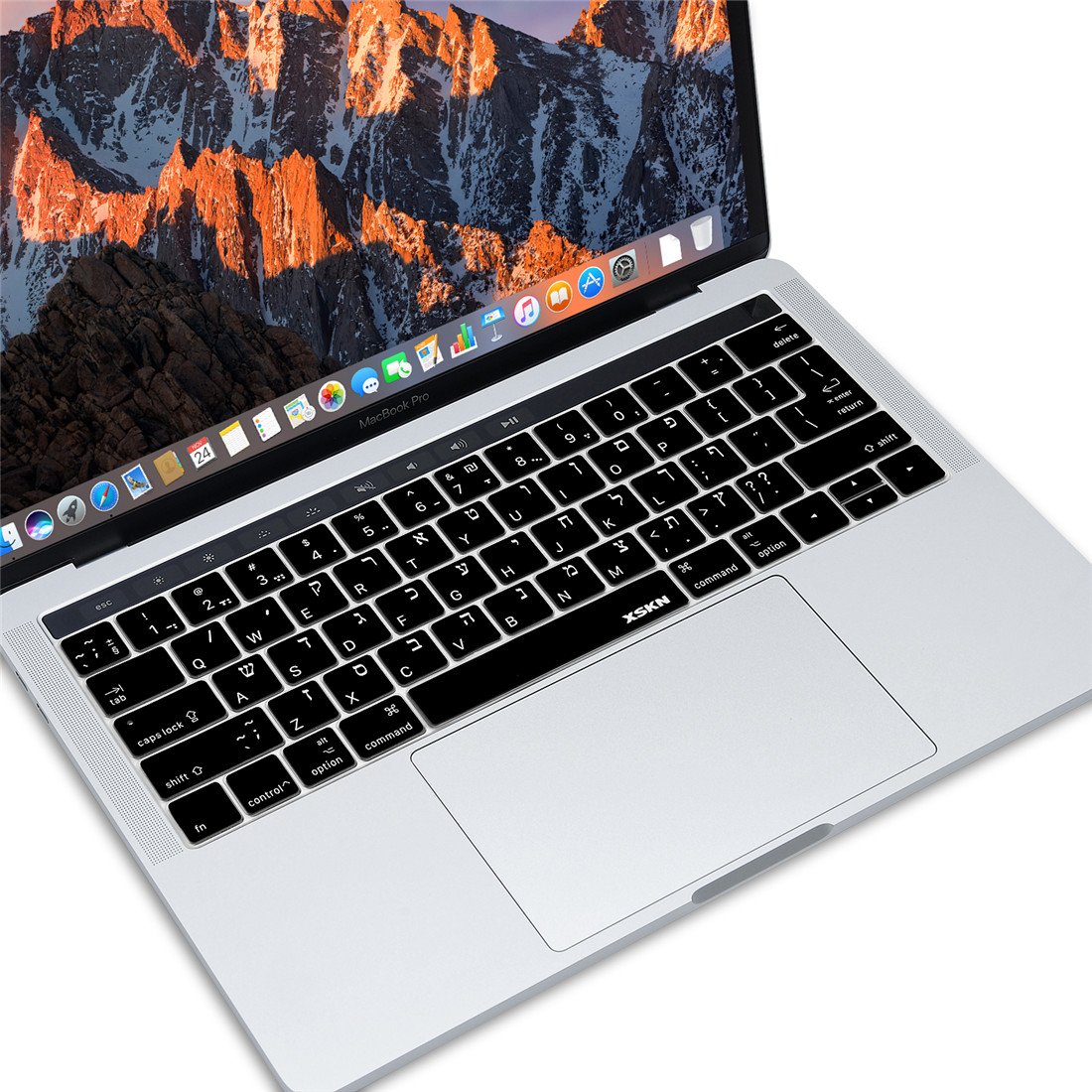 Arabic Language Silicone Keyboard Cover for MacBook Pro 13