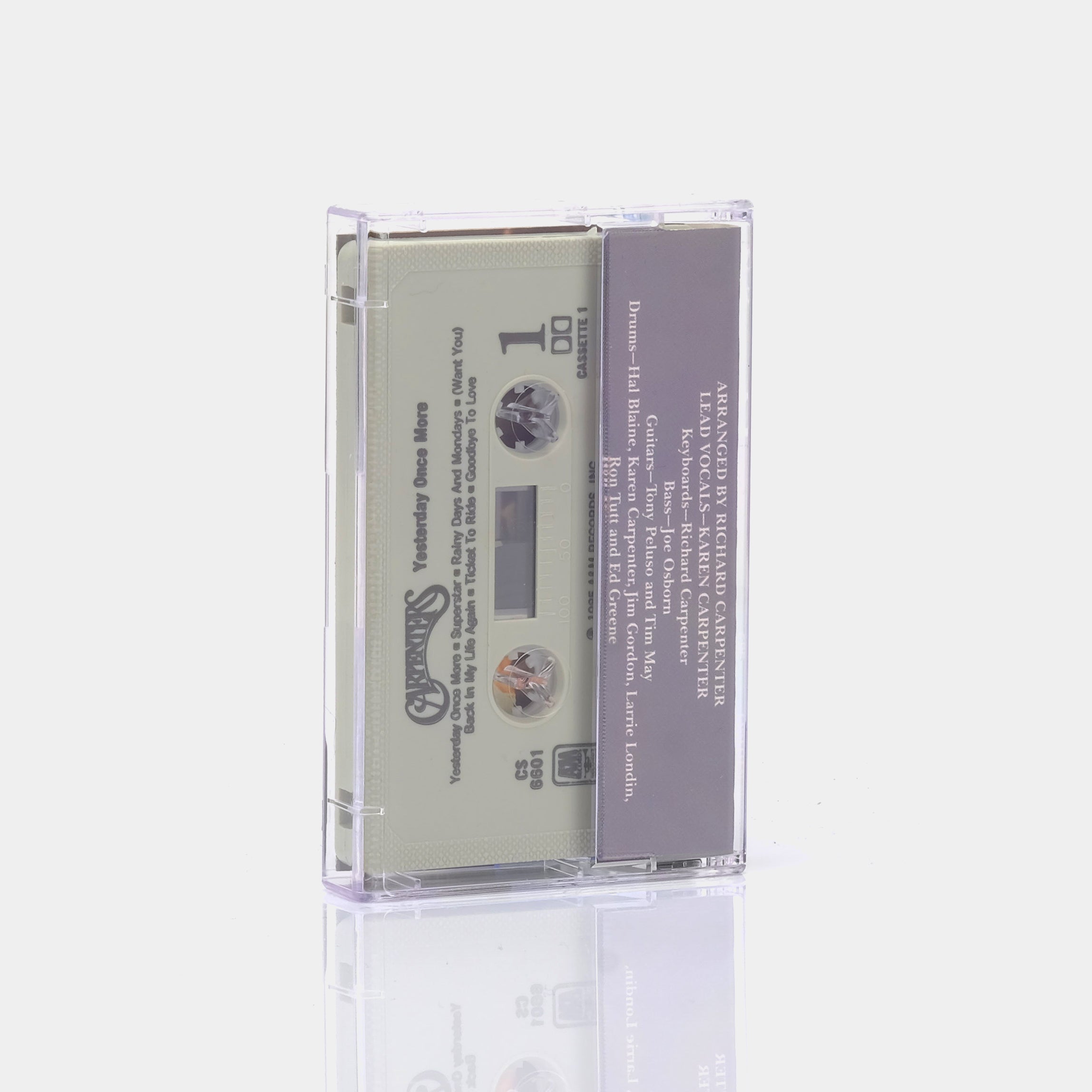 Best Carpenters 'Yesterday Once More' Cassette Tape - Vintage Music Collectible for Home, Car & Retro Music Lovers