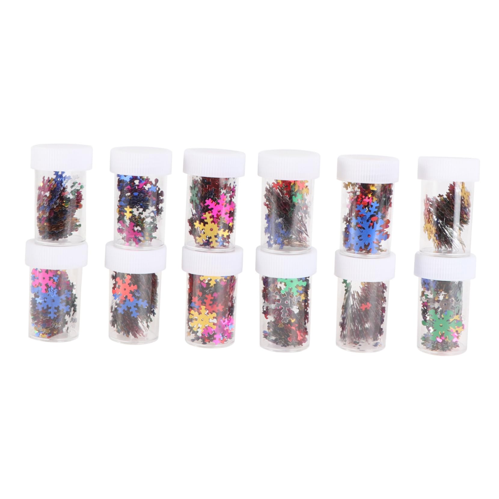 Totority 12 Colorful Sequins Spangles for Kids Crafts - DIY Nail Art, Scrapbooking & Child Manicure Supplies | Perfect for School Projects, Party Decorations & Creative Arts