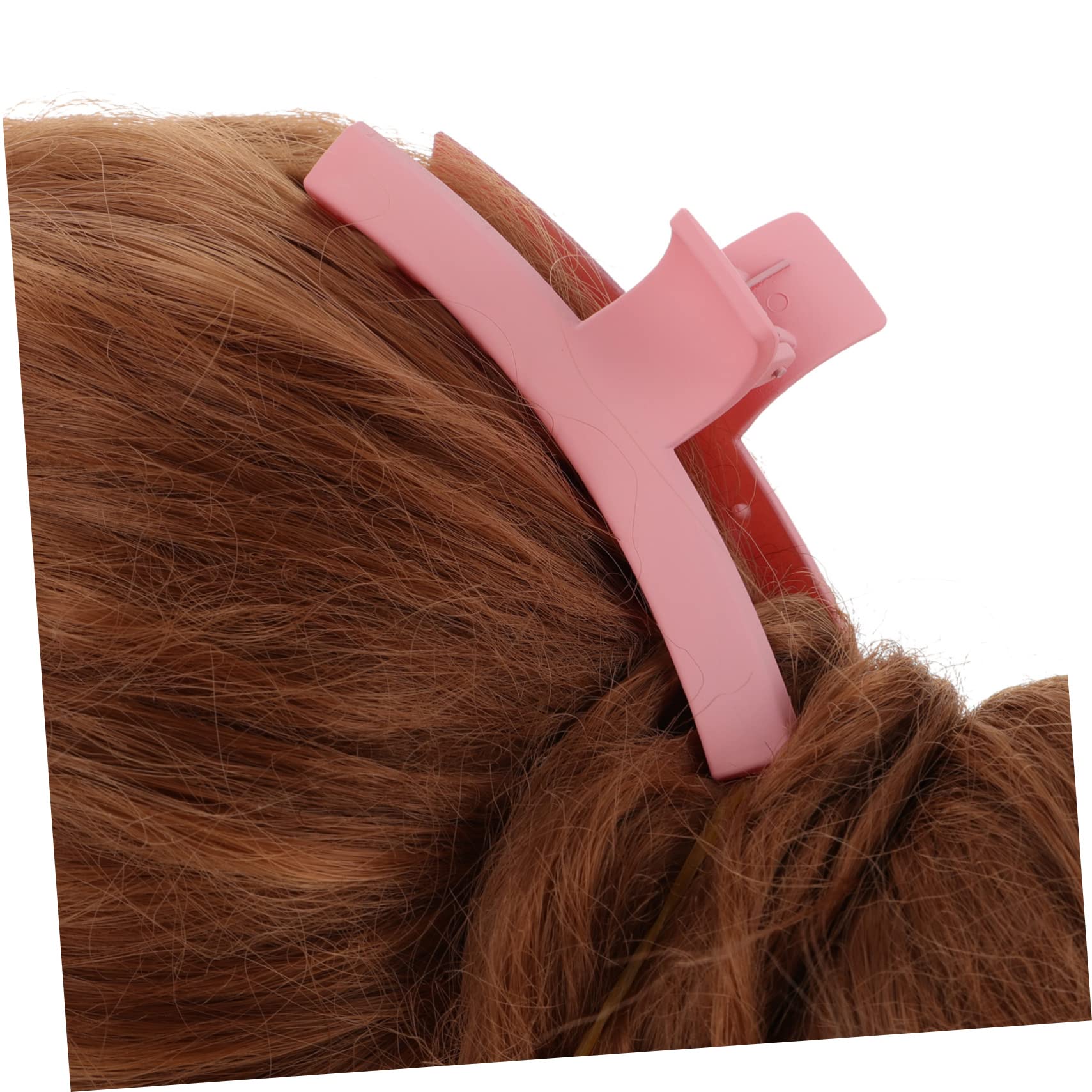 Minkissy Fashionable 5-Piece Large Acrylic Jaw Hair Clips for Women - Hair Styling Accessories for Ponytails, Updos & Everyday Hairstyles