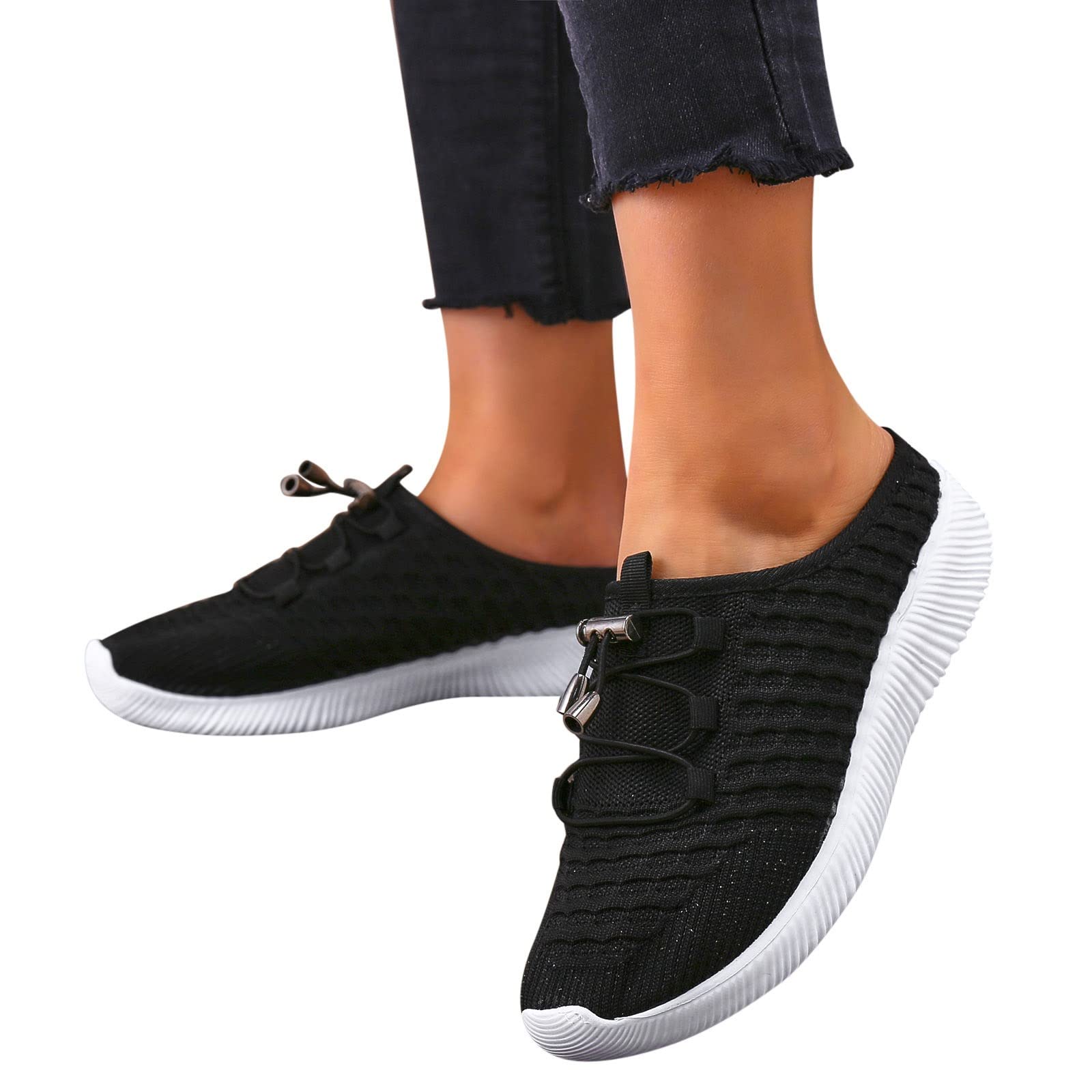 **Women's Breathable Slip-On Walking Shoes - Lightweight Athletic Sneakers for Running, Tennis & Casual Wear | Perfect for Workouts, Travel & Everyday Comfort**