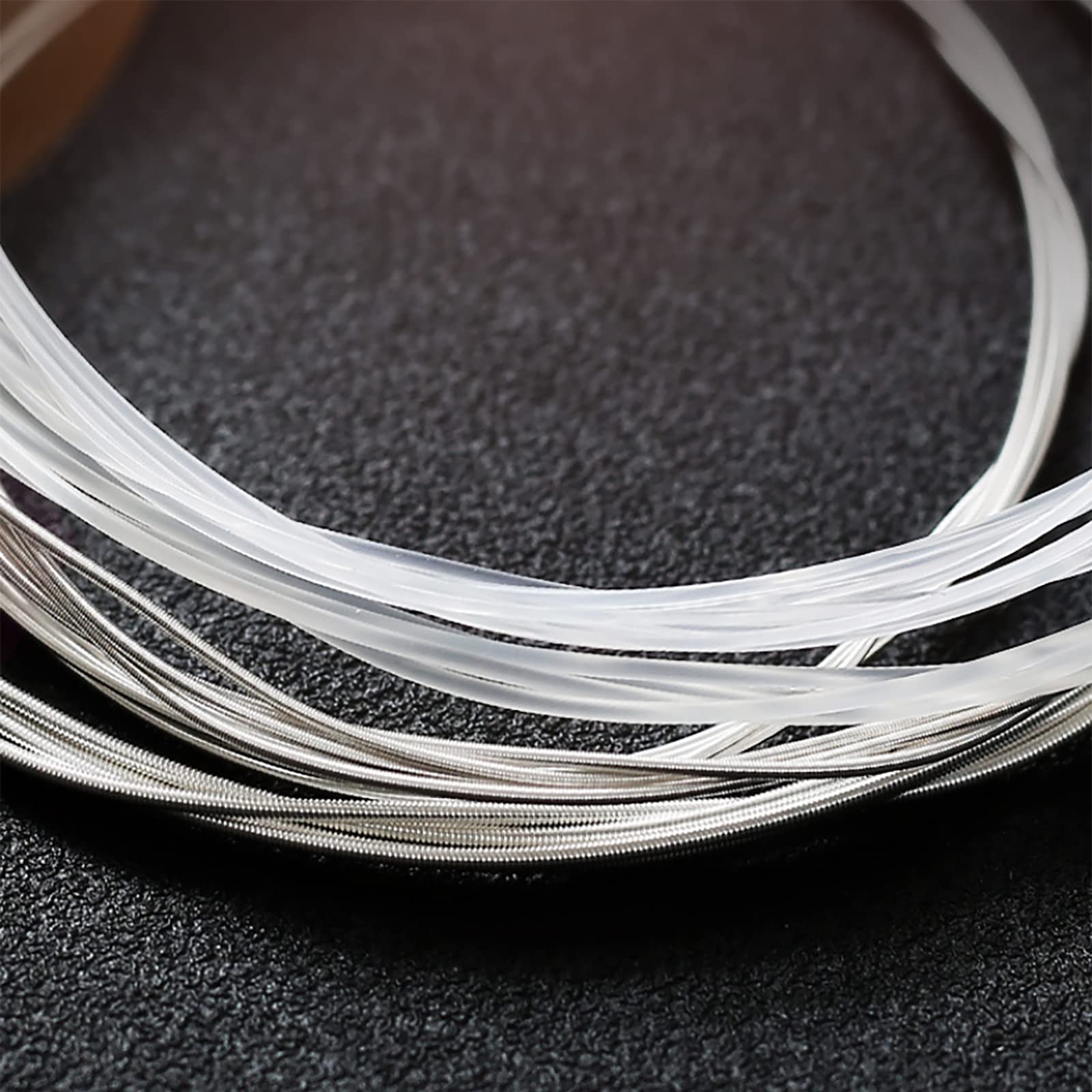 RAUYIVANY 3 Sets Classical Guitar Strings - Nylon Core, Clear Nylon DAE & Silver-Plated Copper Alloy Wound (.028-.043) for Acoustic & Flamenco Guitars - Perfect for Beginners & Professional Musicians