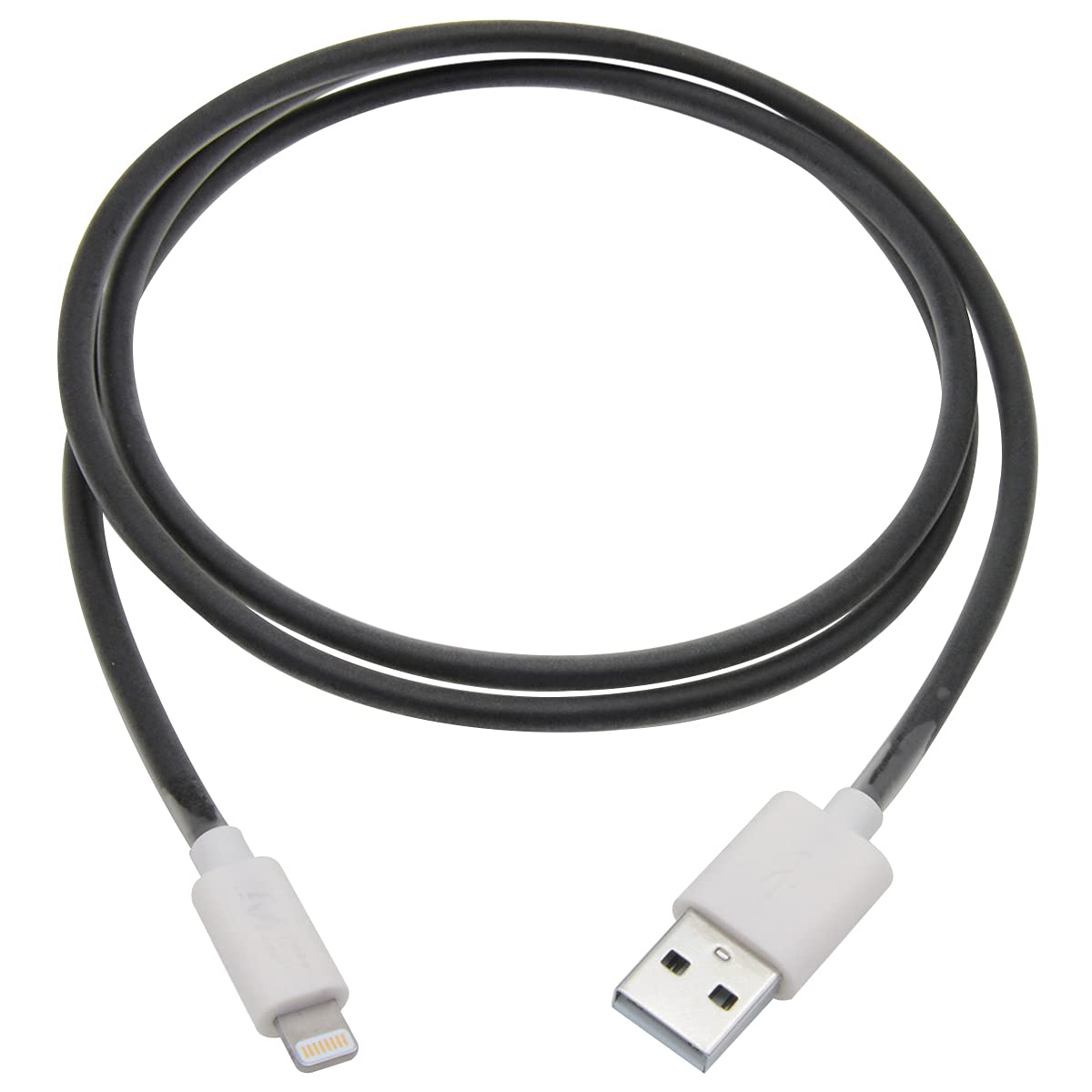 Mobile Spec MBS06241 4ft Lightning to USB Cable - Fast Charging & Data Sync for iPhone/iPad - Perfect for Home, Office & Travel