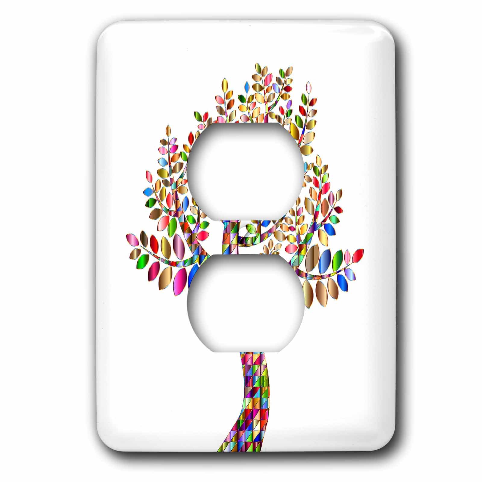 3D Rose Light Switch Cover - Decorative for Home & Office