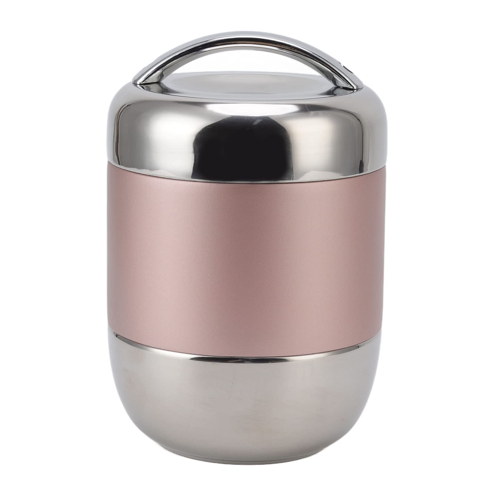 Stainless Steel Insulated Bento Lunch Box 1.5L - Leakproof Multi-Layer Thermal Food Container with Sealing Lid for Work, School & Picnics - Rose Gold (1.5L Capacity) | Perfect for Meal Prep, Office Lunch & Outdoor Activities