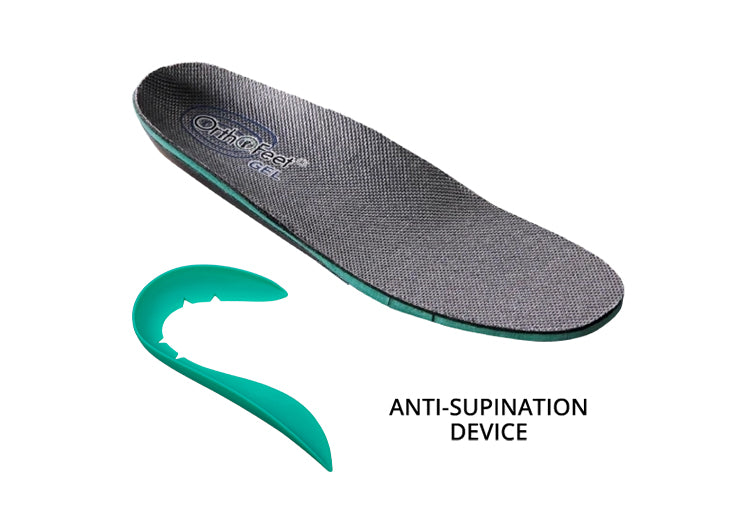 Best Anti Supination Device for Foot Support - Correct Overpronation & Improve Posture - Ideal for Running, Walking & Sports