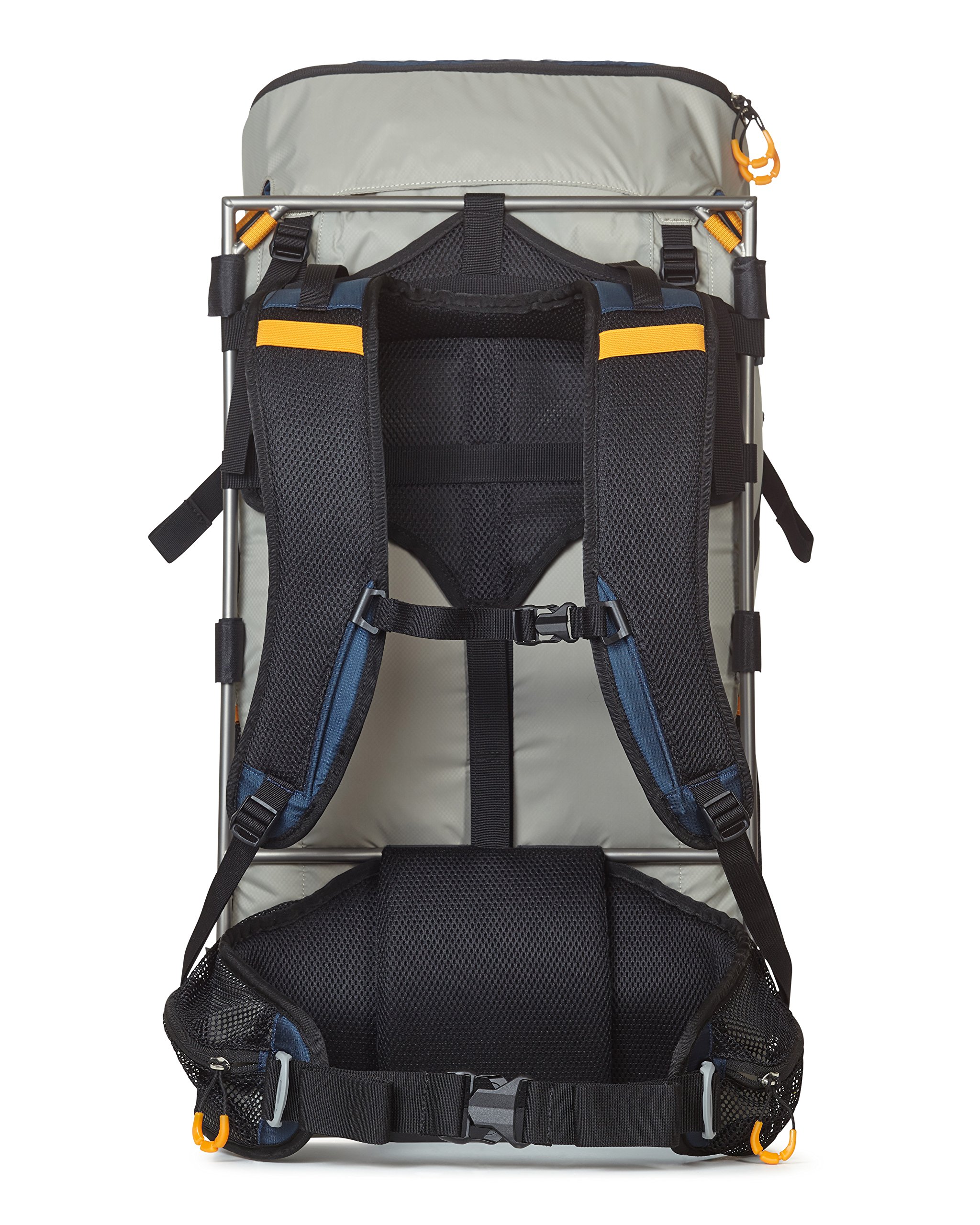 Vargo Exoti 50 Backpack - Lightweight Hiking Backpack for Outdoor Adventures, Camping & Travel, Blue/Gray - Perfect for Backpacking, Trekking & Daily Commute