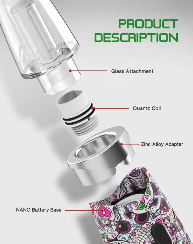 Leaf Buddi WuuKah Nano Quartz Coil Replacement - Compatible with WuuKah Vape Pens | Premium Quartz Heating Element for Smooth Vapor | Perfect for On-the-Go Vaping & Discreet Sessions