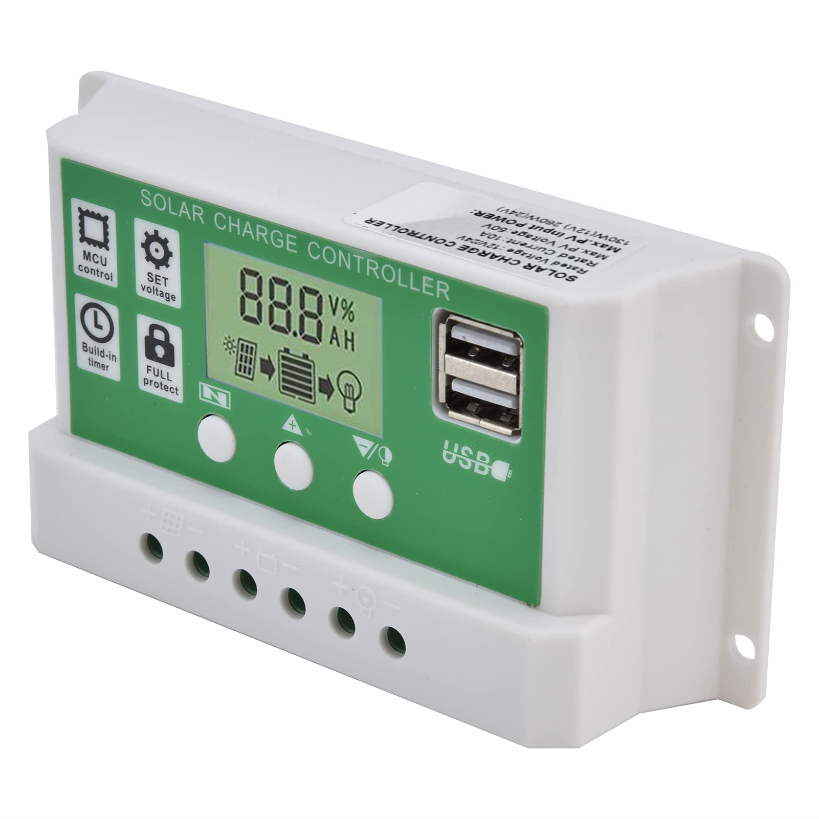 Smart Solar Charge Controller 10A for Home & Industry Use