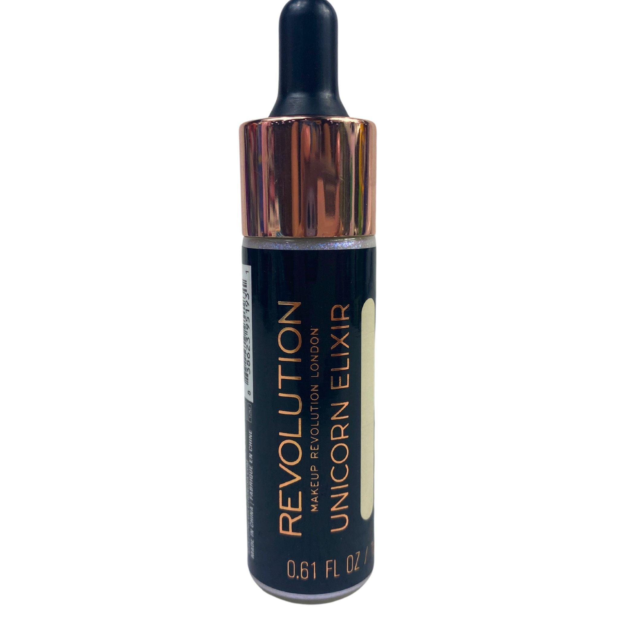 Revolution Unicorn Elixir Liquid Highlighter Makeup - 0.61oz/18ml (30-Piece Set) - Perfect for Face, Body & Festival Glow