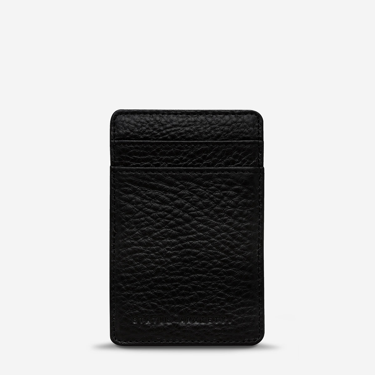 Slim RFID Blocking Flip Wallet for Men - Premium Black Leather Minimalist Card Holder for Everyday Use | Perfect for Travel, Business & Daily Essentials