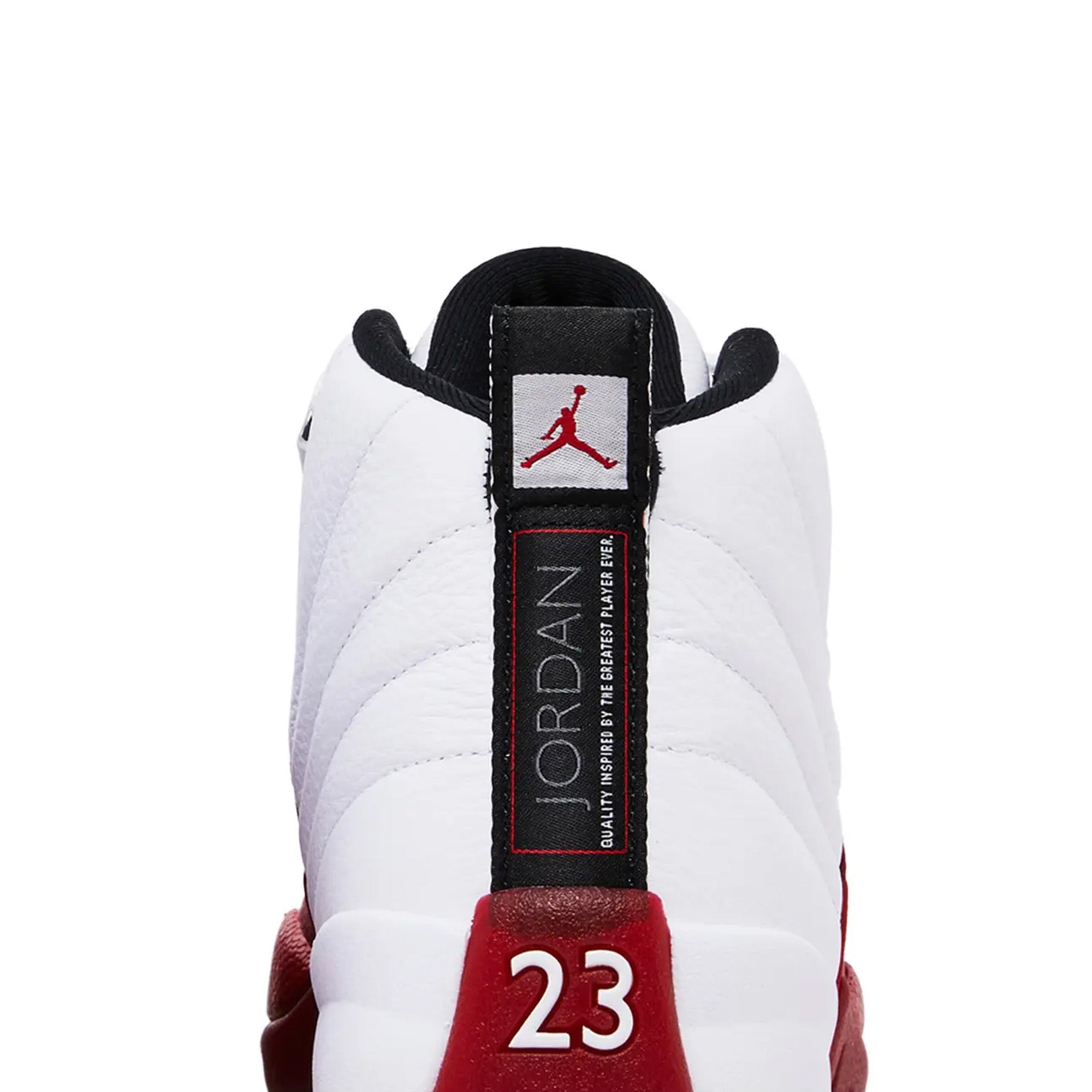 Air Jordan 12 Retro 'Cherry' Men's Basketball Shoes 2023 Release - Premium Leather Sneakers for Sports & Streetwear Fashion