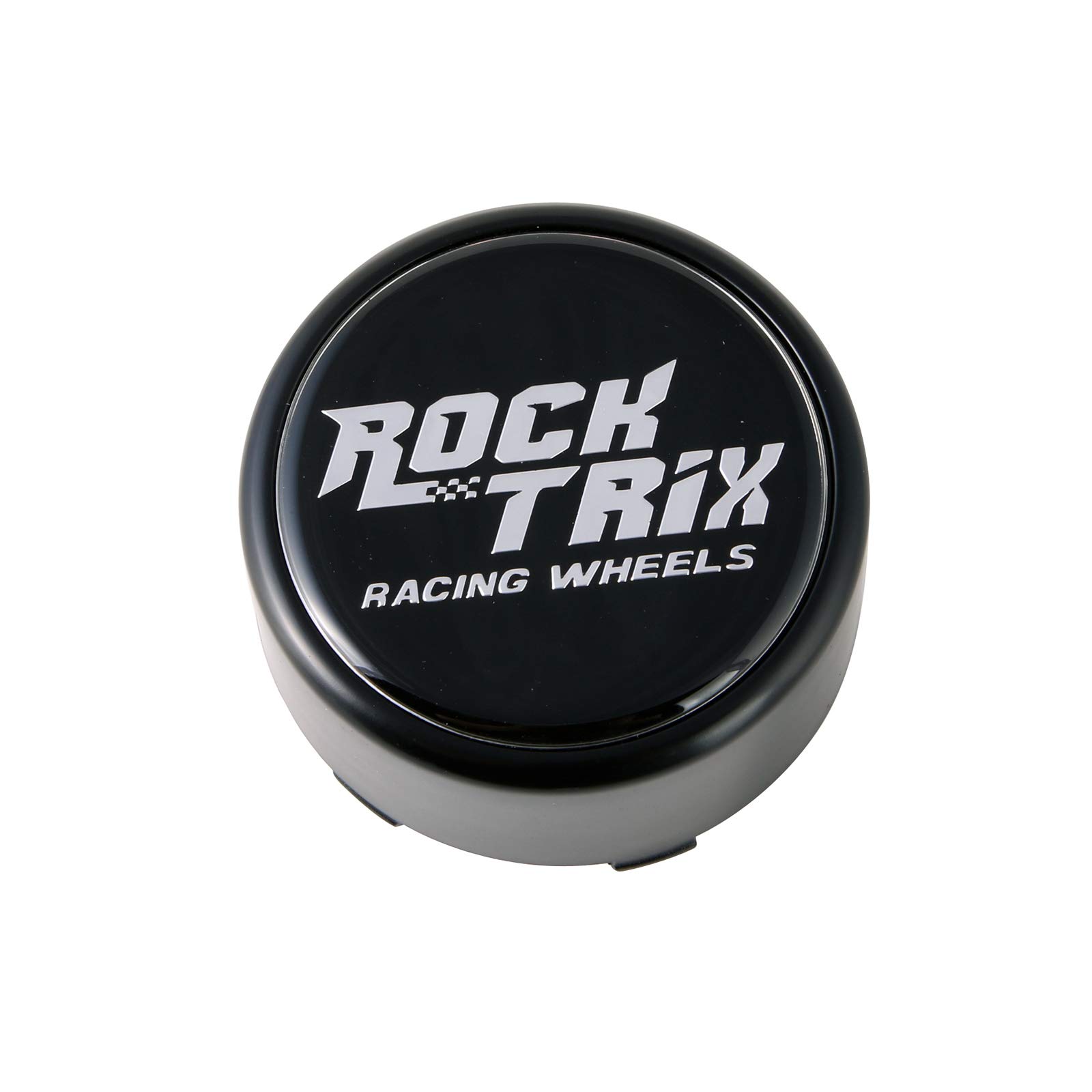 RockTrix Wheel Center Cap - Compatible with RT101 to RT118 Series - Black Hub Cover (1-Pack) - Perfect for Off-Road Vehicles, Trucks & SUVs