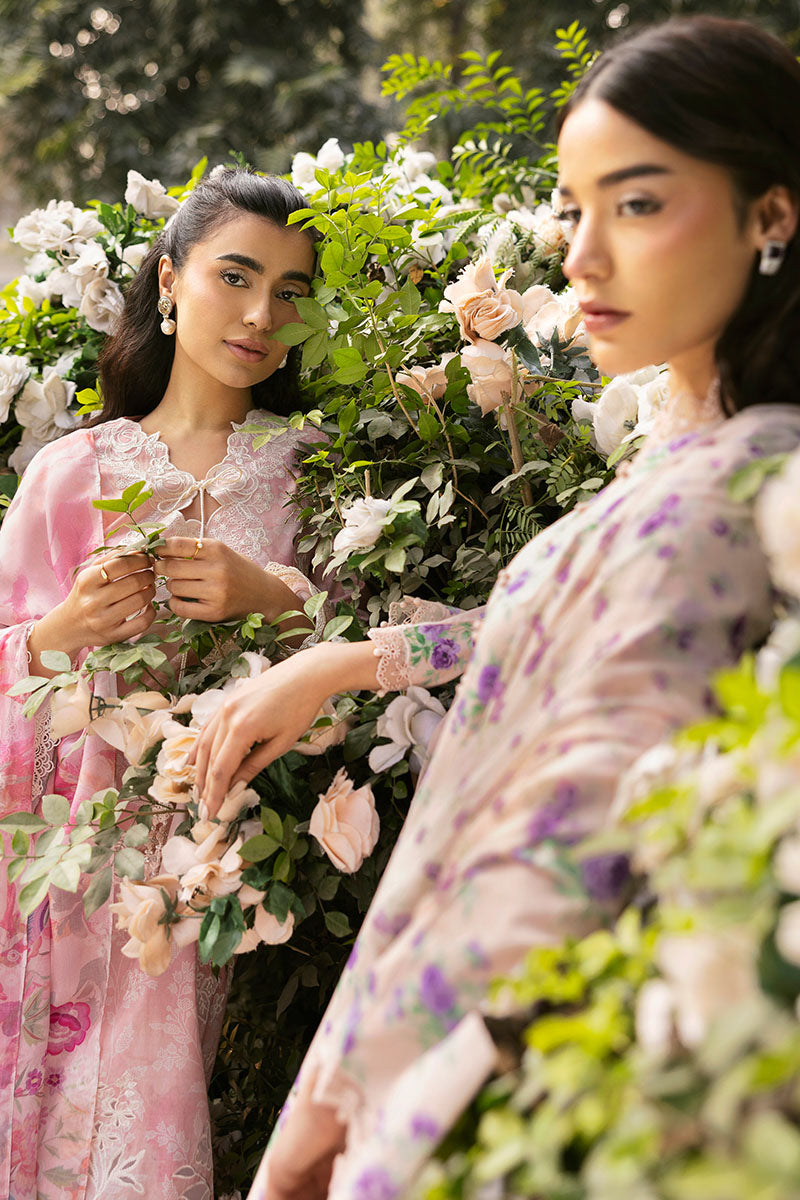 MEADOW MIST 3-Piece Printed Lawn Suit for Women - Floral Summer Outfit for Casual Wear, Parties & Outdoor Events