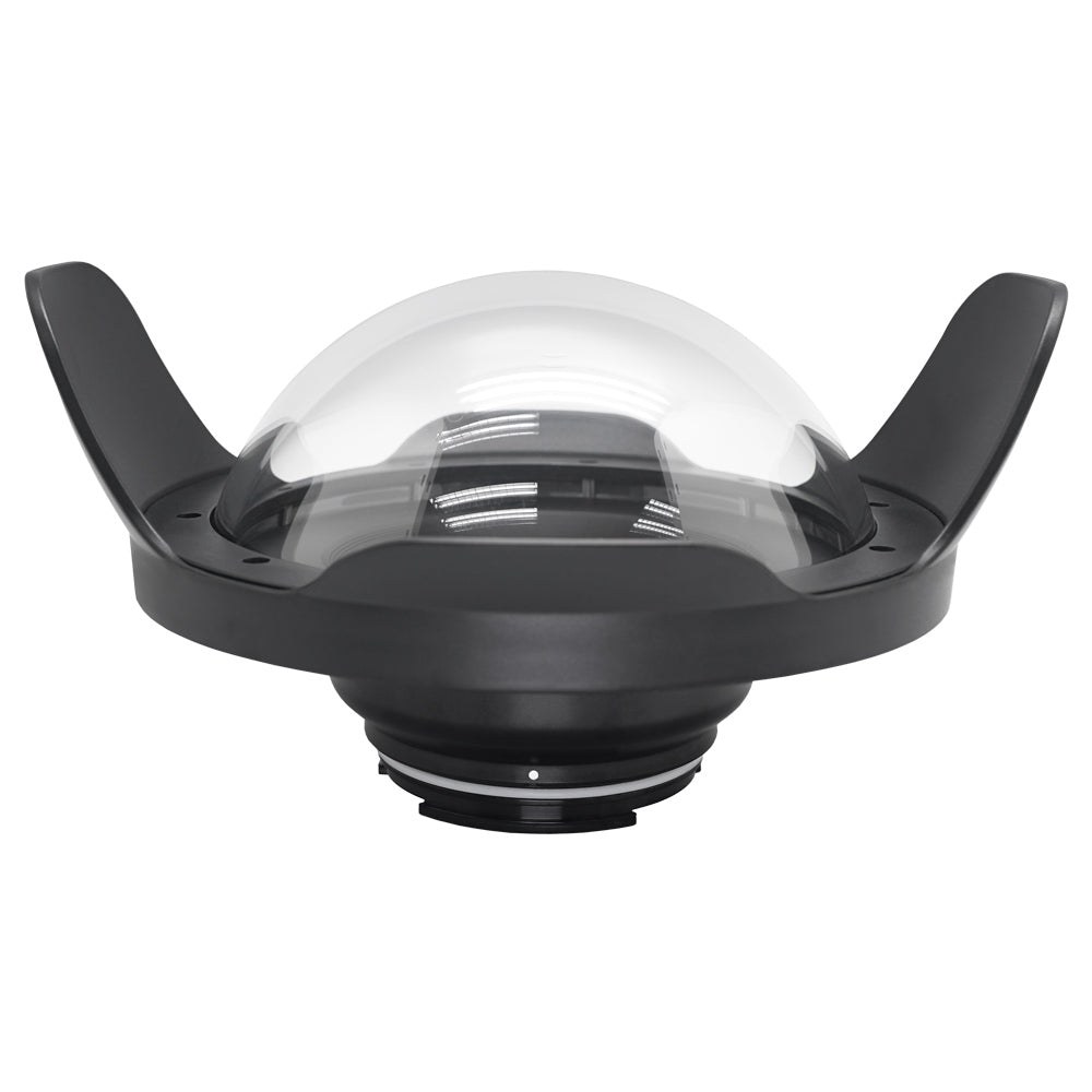 8 Dry Dome Port for Salted Line Waterproof Housings - 40M/130FT Underwater Protection for Scuba Diving & Snorkeling Gear