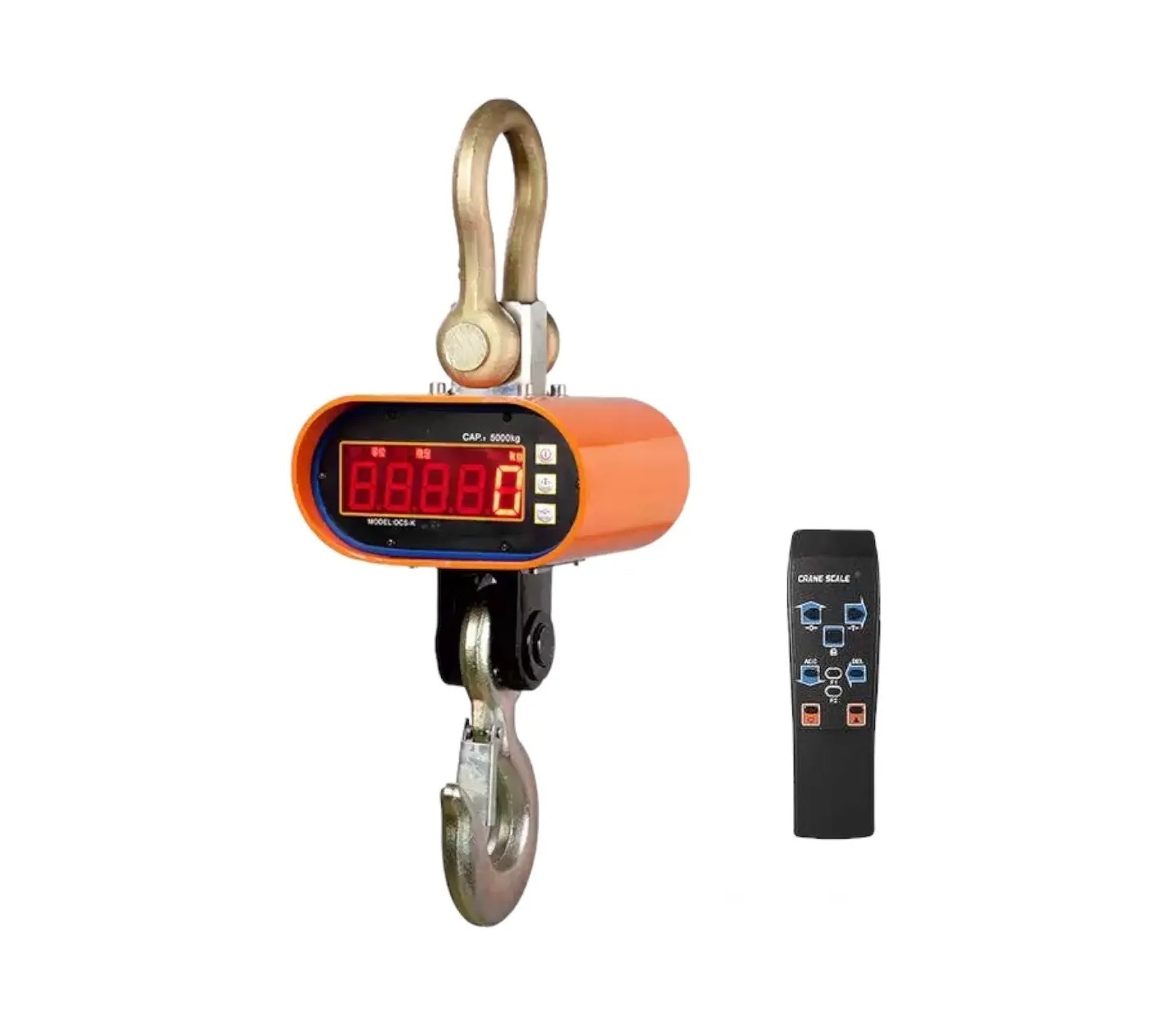 3000KG Digital Hanging Hook Scale - Heavy Duty Industrial Weighing Scale for Shipping, Logistics, and Warehouse Use