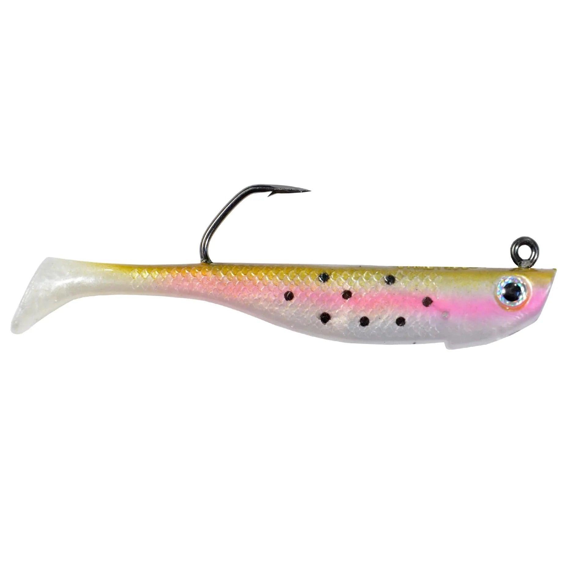 Hogy Pro Tail Paddles - Premium Fishing Paddle Tail Soft Plastic Lures for Bass, Walleye & Saltwater Fishing - Perfect for Kayak, Boat & Shore Fishing Adventures