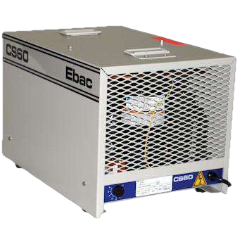Ebac CS60 Crawl Space & Commercial Dehumidifier - 70 Pint Capacity, Energy Efficient, Ideal for Basements, Warehouses & Water Damage Restoration