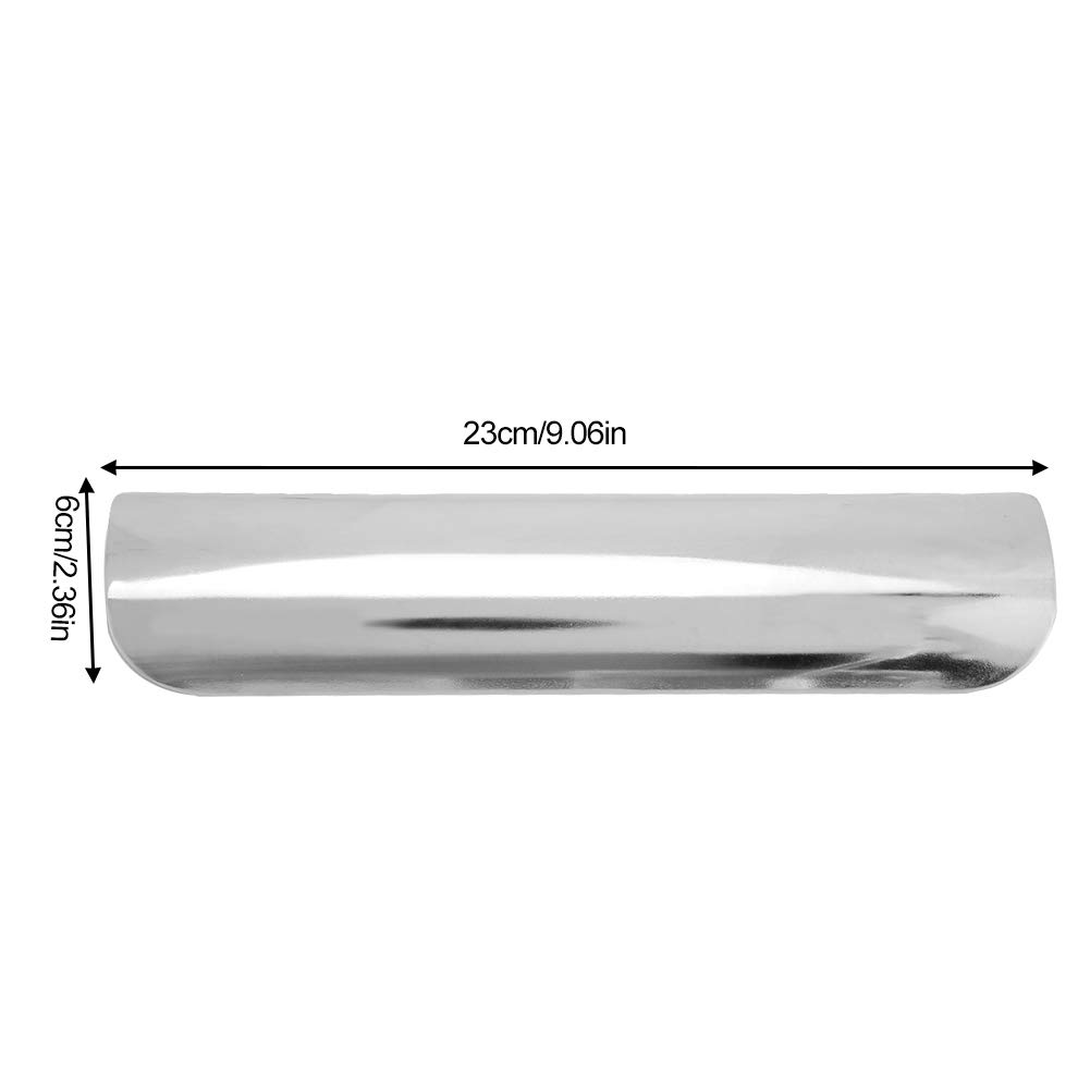 Universal Motorcycle Exhaust Heat Shield with Adjustable Round Buckle - High-Temperature Protection for Exhaust Pipes - Perfect for Cruisers, Sport Bikes & Off-Road Motorcycles