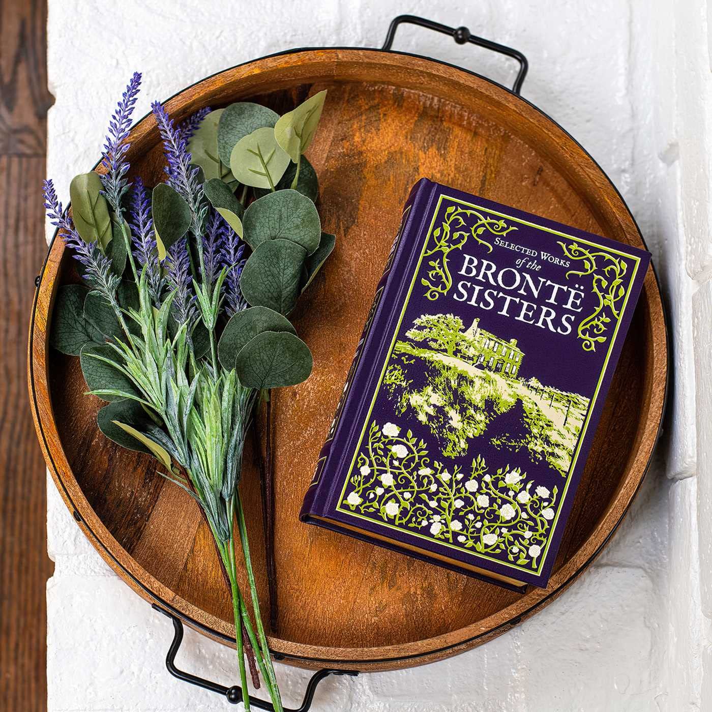 Bronte Sisters Leather-Bound Classics Collection - Wuthering Heights, Jane Eyre & More | Perfect for Book Lovers, Literary Gifts & Home Library Decor