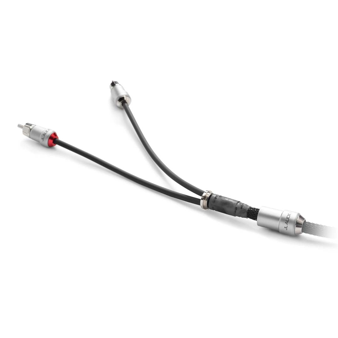 JL Audio XE BLKAIC2 18 - 2 Channel 18ft (5.49m) Premium RCA Audio Cable for Car Stereo & Home Theater Systems - High-Quality Interconnect for Enhanced Sound Performance