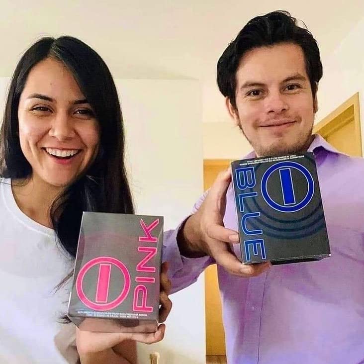 I BLUE + I PINK + NONI GIA Energy Drink - Boost Energy, Support Health & Fitness, Aid Weight Loss | Perfect for Workouts, Study Sessions & Active Lifestyles