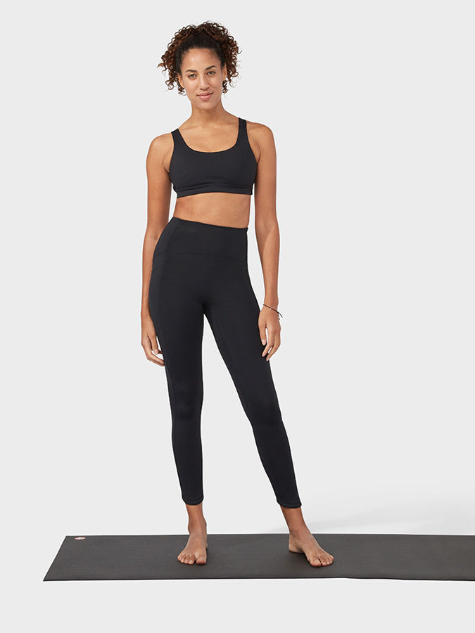 Manduka Presence High Waist Yoga Pants for Women - Soft & Breathable Workout Leggings - Perfect for Yoga, Pilates & Gym Training