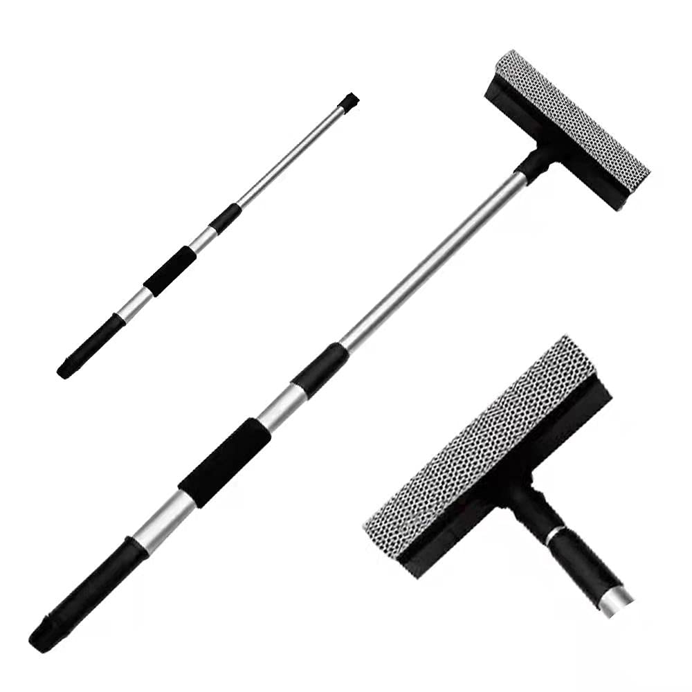 New Outdoor Window Cleaner Tool - Non-Magnetic Window Scraper for Car & Home Cleaning - Perfect for Hard-to-Reach Windows, Glass Doors, and Vehicle Windows