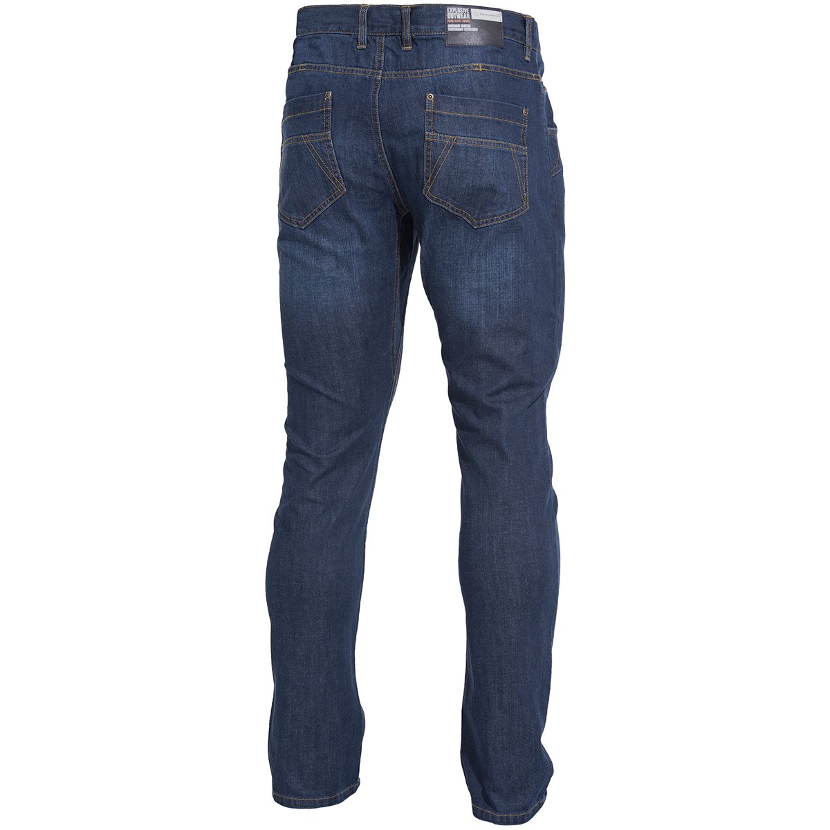 **Men's Rogue Jeans - Pentagon Indigo Blue Denim Pants for Casual & Work Wear | Durable & Stylish**