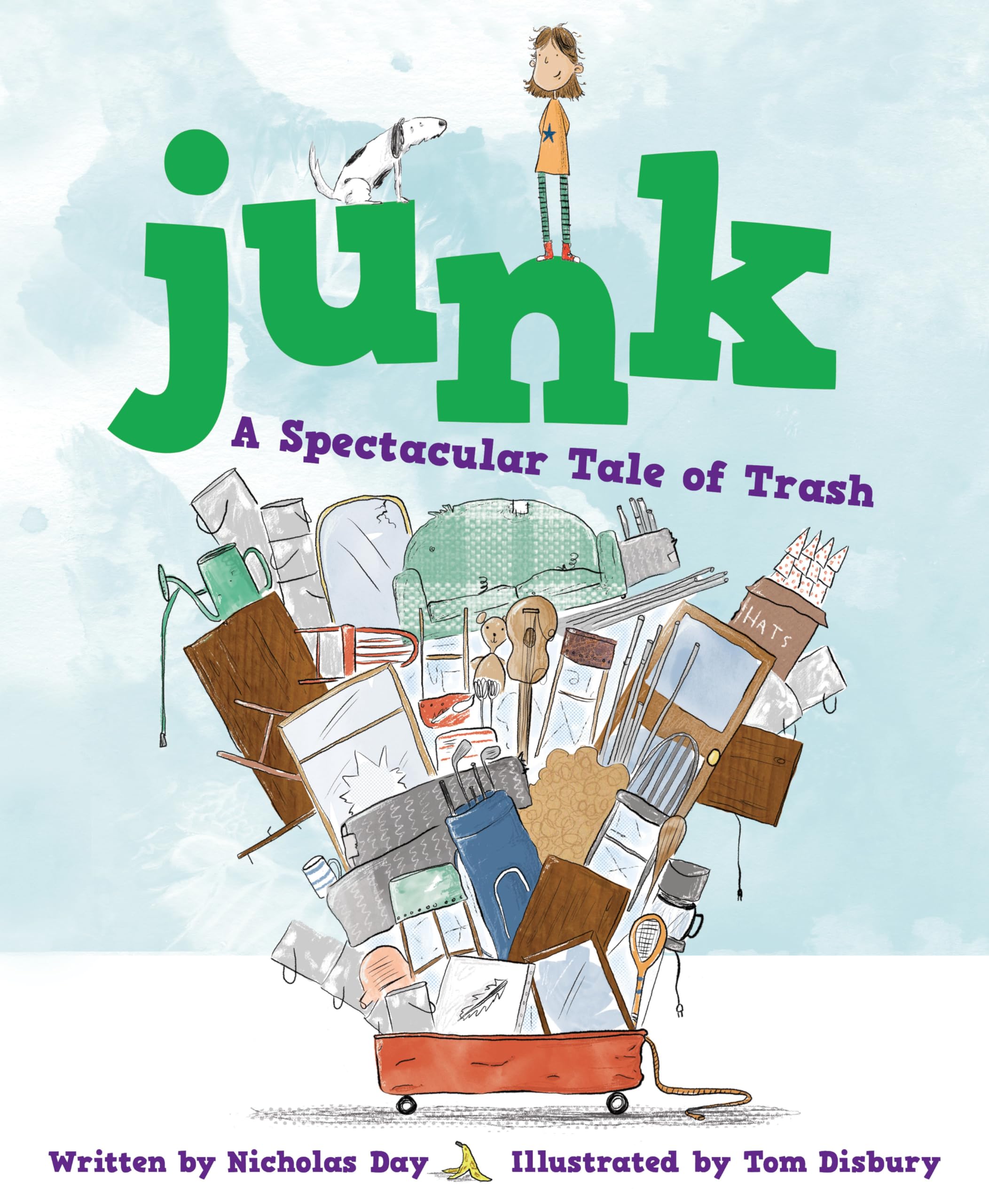 Junk: A Spectacular Tale of Trash - Environmental Story Book for Kids & Adults | Perfect for Classroom Reading, Eco-Education & Family Storytime