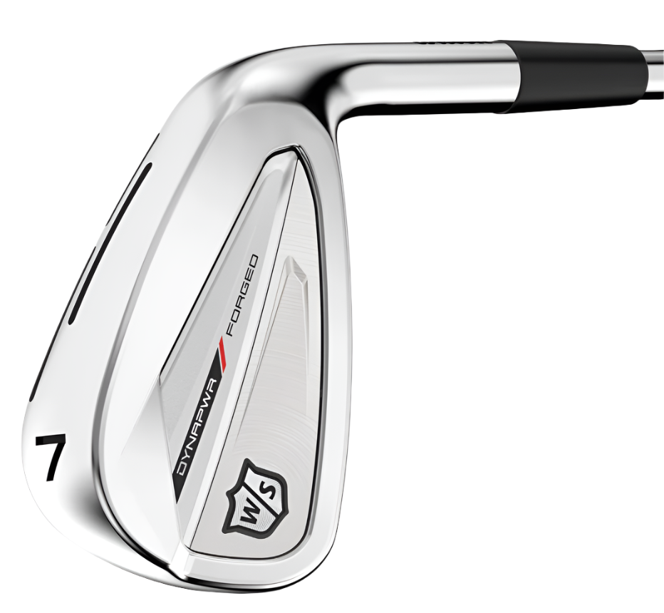 Wilson Dynapower Forged Irons Set (4-PW) - Premium Golf Clubs for Men - High Performance Forged Irons for Distance & Accuracy - Perfect for Golf Course Play & Driving Range Practice