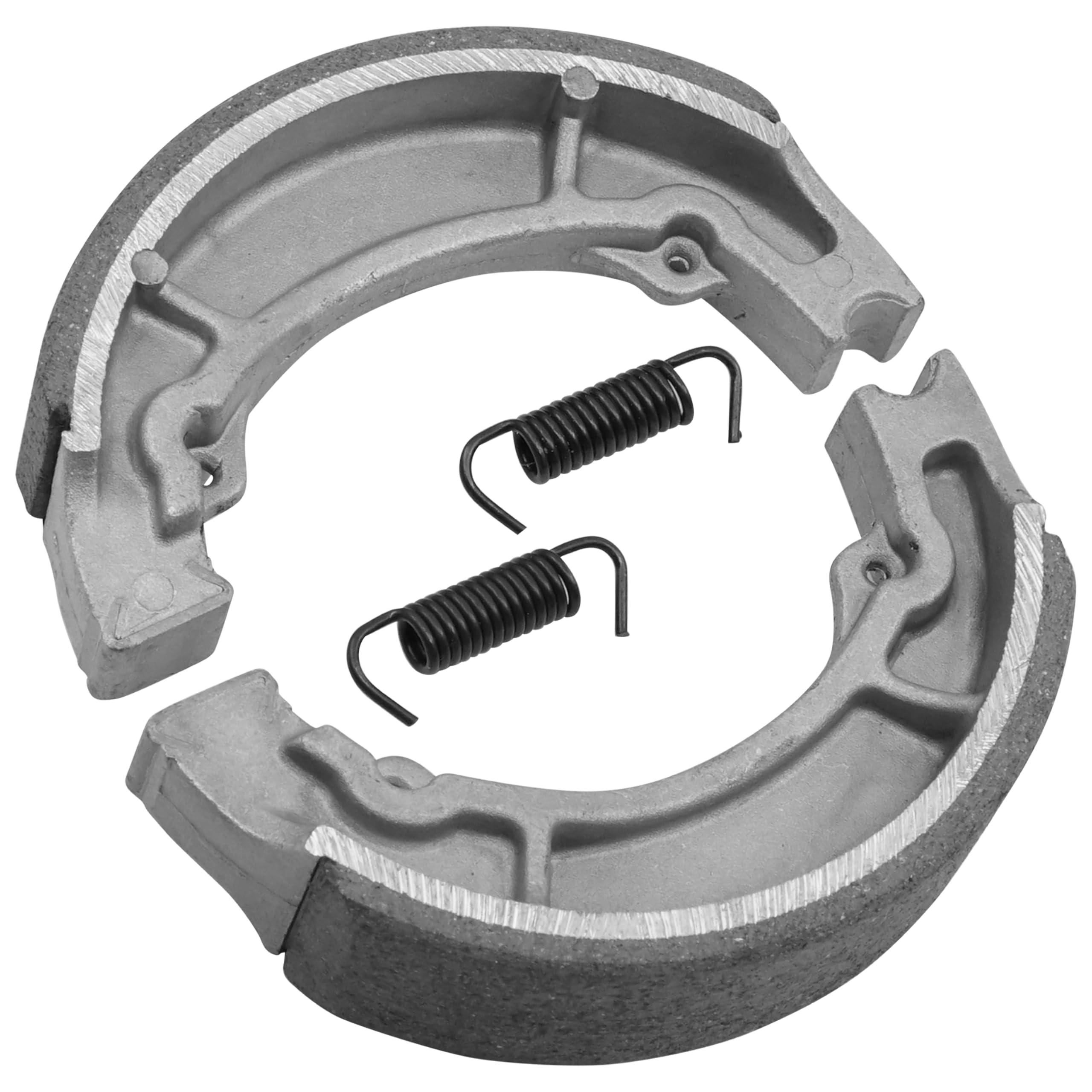 Caltric Rear Brake Shoes for Yamaha RT180 RT-180 RT 180 (1990-1992) - High-Performance Motorcycle Brake Pads - Perfect for Street Bikes & Daily Commuting